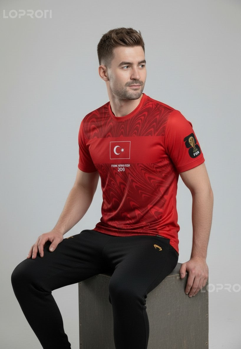 FIFA World Cup 26 Türkiye Forması - 2026 Dünya kupası Formas