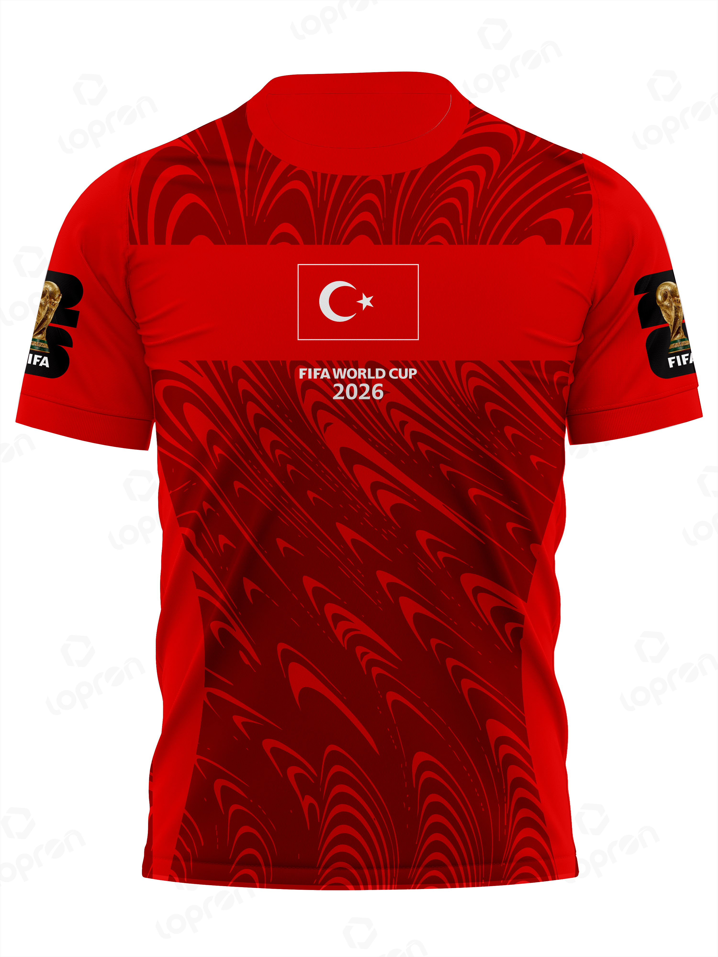 FIFA World Cup 26 Türkiye Forması - 2026 Dünya kupası Formas